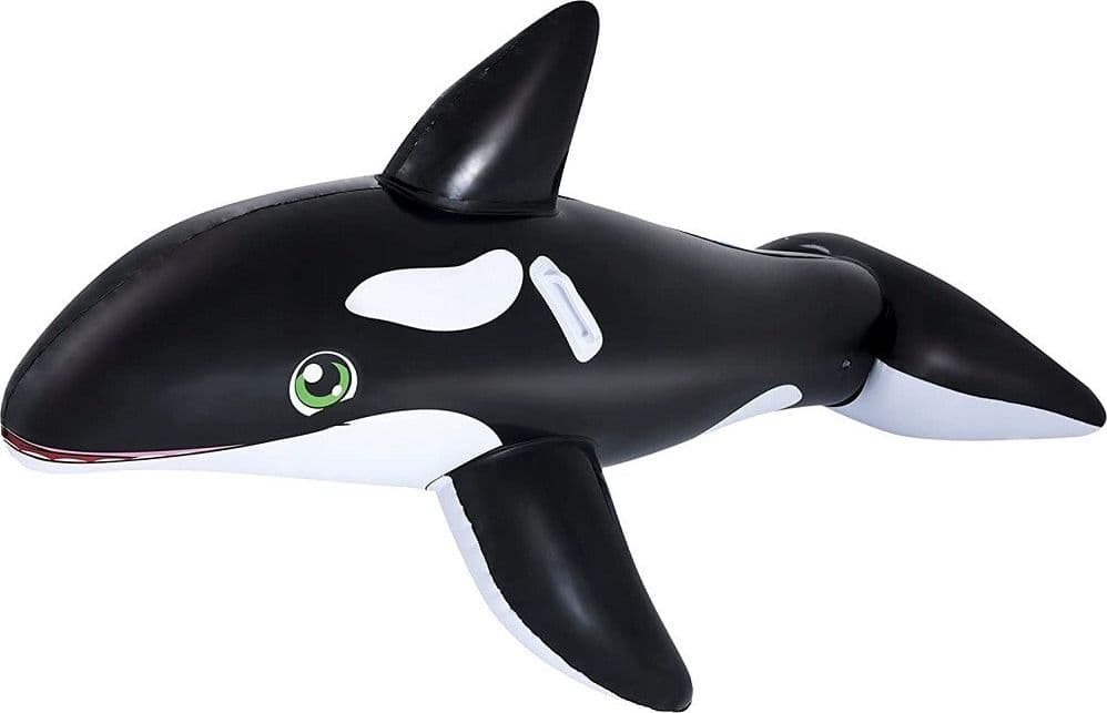 Cavalcabile A Forma Di Orca Gonfiabile Grande 203x102cm 3+anni Con Maniglie 41009 Giochi e giocattoli/Sport e giochi all'aperto/Giochi aquatici e piscine per bambini/Canotti e gonfiabili galleggianti Trade Shop italia - Napoli, Commerciovirtuoso.it