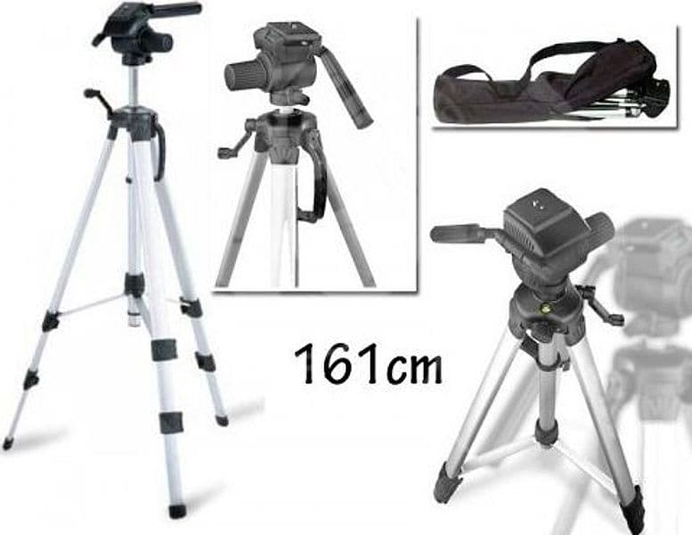 Cavaletto-Treppiede-161-Cm-Per-Macchina-Fotografica-Digitale-Videocamera