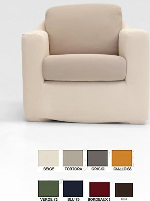 CAVALIERI-COPRIPOLTRONA-Elasticizzato-Linea-Jolie-Estensibile-da-75-A-120-CM-Vari-Colori