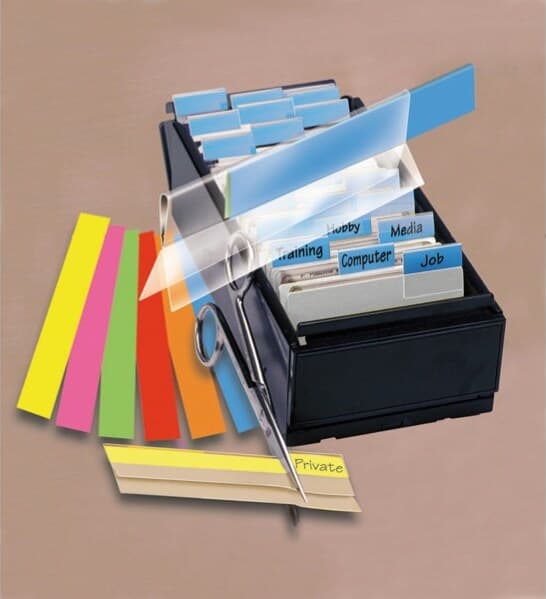 Cavalierini - 1x15 cm - bianco - 3L Office - conf. 5 pezzi Cancelleria e prodotti per ufficio/Archivio ufficio e accessori per scrivania/Etichette divisori per schedario e timbri/Segnapagina adesivi Eurocartuccia - Pavullo, Commerciovirtuoso.it
