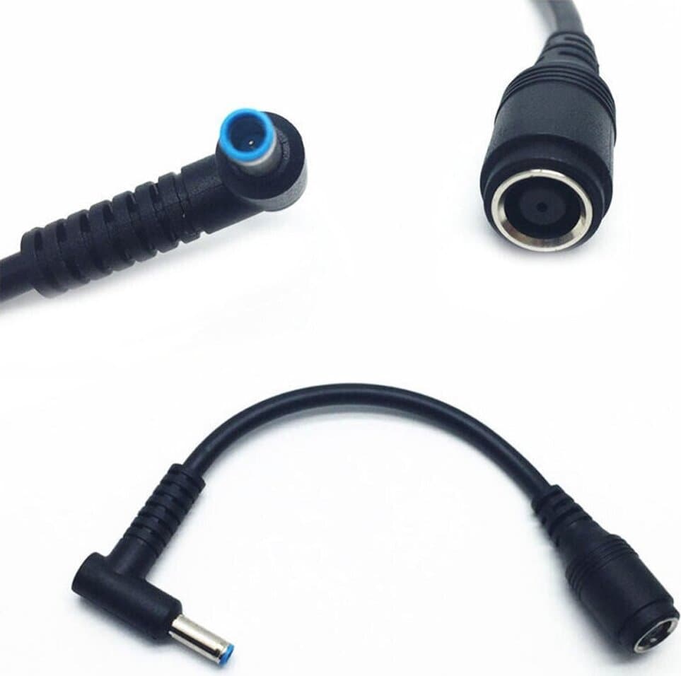 Cavo adattatore 7,4 x 5,0 mm Femmina 4,5 x 3,0 mm maschio spinotto alimentazione per HP Stream Spectre Pavilion Envy EliteBook Split EliteBook Folio in 85cento.it - Potenza, commercioVirtuoso.it