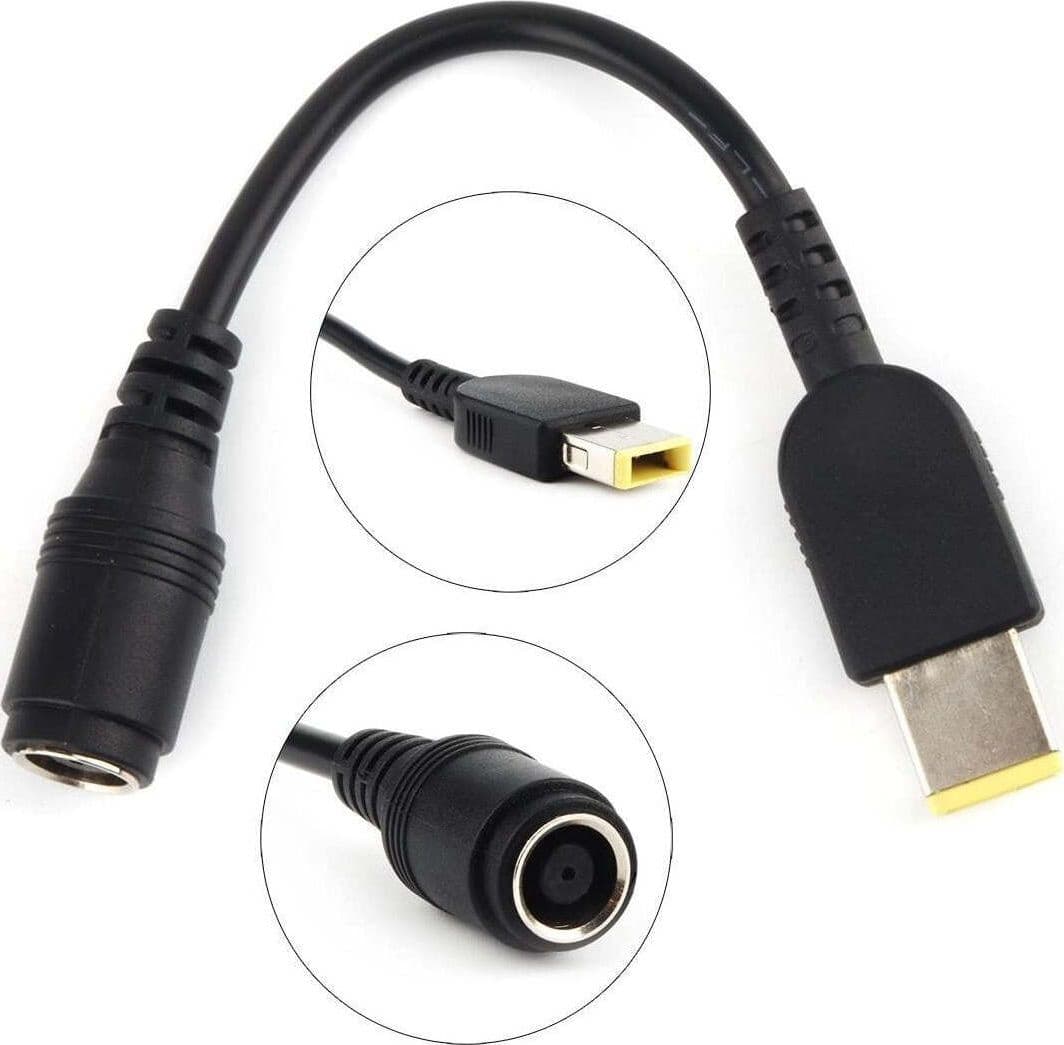 Cavo Adattatore Femmina 7,9 mm maschio 10,5 mm per lenovo ThinkPad Docking Station eCaricatore AC in 85cento.it - Potenza, commercioVirtuoso.it