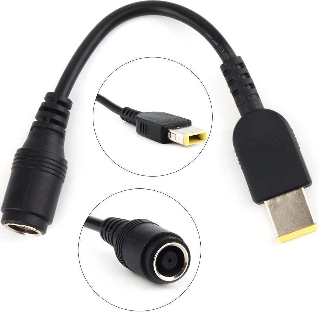 Cavo Adattatore Femmina 7,9 mm maschio 10,5 mm per lenovo ThinkPad Docking Station eCaricatore AC in 85cento.it - Potenza, commercioVirtuoso.it