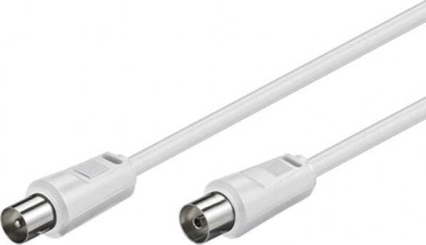CAVO ANTENNA PER COLLEGAMENTO TV COASSIALE 75 OHM MASCHIO/FEMMINA 5 METRI