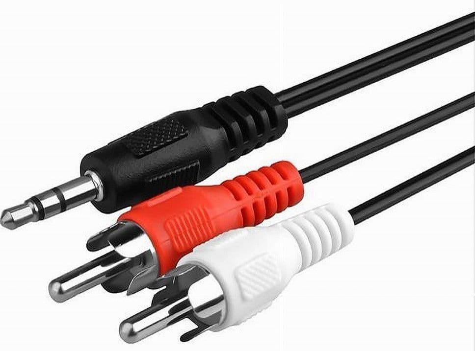 Cavo Audio Da Jack 3,5mm A 2 Rca Maschio 1.5 Metri Per Casse Strumento Acustico Elettronica e telefonia > Accessori Audio e Video > Cavi Audio e Video Trade Shop italia - Napoli, Commerciovirtuoso.it