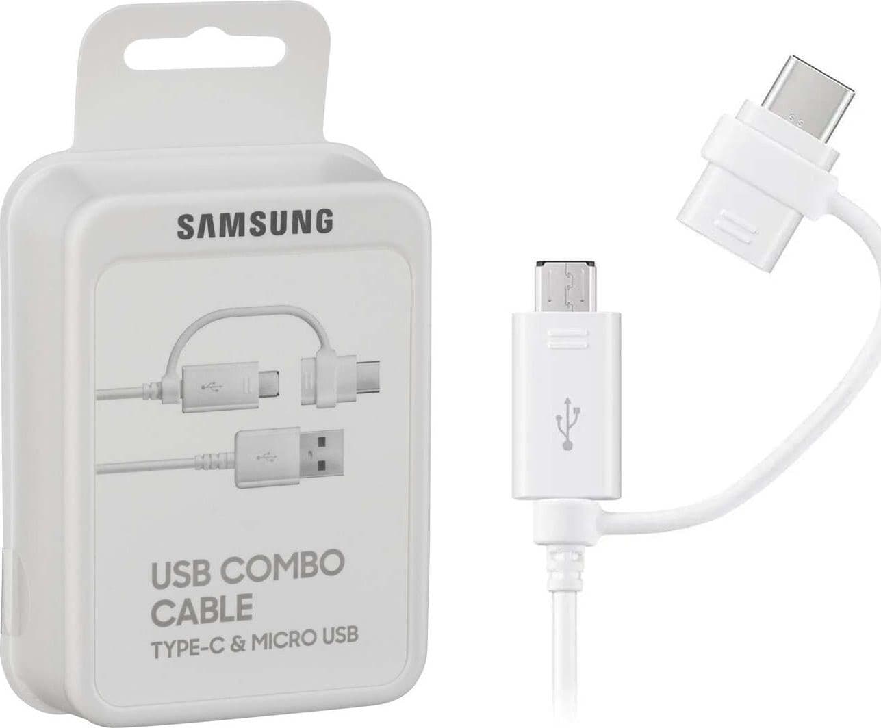 Cavo COMBO 2 in 1 da USB-A a USB Type C & Micro USB SAMSUNG 1,5 M EP-DG930 in 85cento.it - Potenza, commercioVirtuoso.it