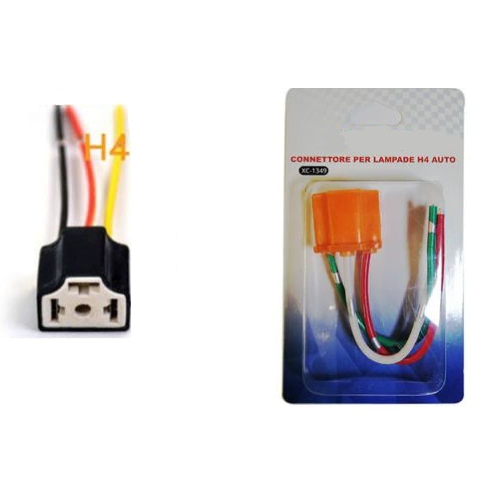 Cavo Connettore Ricambio Lampada H4 Attacco Cablaggio Auto Moto 3 Poli Xc-1349 Auto e Moto > Auto > Illuminazione Auto Trade Shop italia - Napoli, Commerciovirtuoso.it