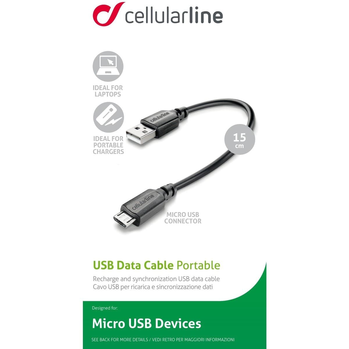 cavo-dati-15cm-usb-travel-microusb-nero