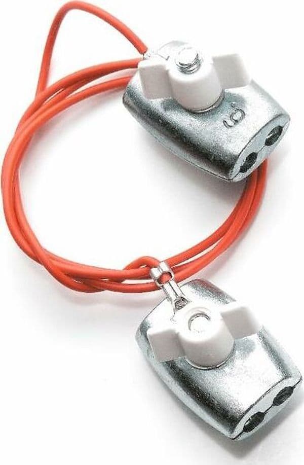Cavo di connessione corda-corda,lunghezza 80cm. Confezione da 1pz in Cancelli e recinti GardenStore - Novellara, commercioVirtuoso.it