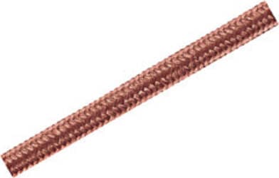 Cavo-Elettrico-Rivestito-In-Tessuto-Marrone-20M