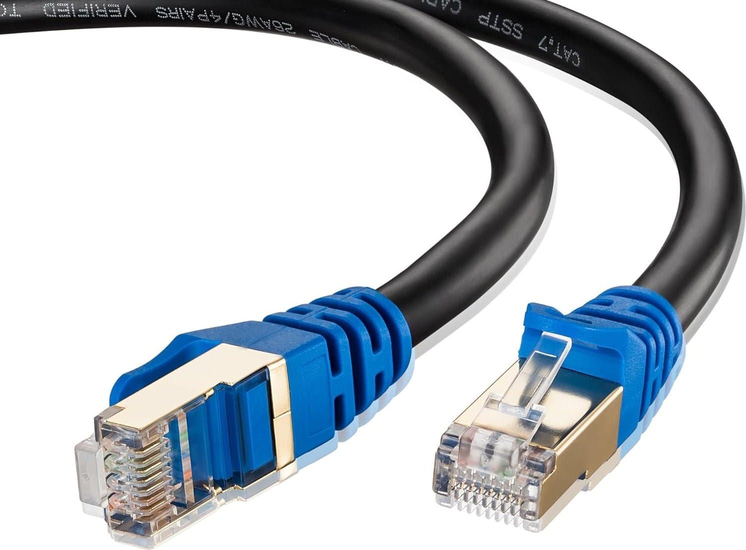 Cavo Ethernet Cat 7 6 Metri 26AWG Resistente Patch RJ45 10 Gigabit 600 Mhz LAN cavo STP in Cavi Ethernet 85cento.it - Potenza, commercioVirtuoso.it