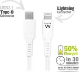 Cavo lightning USB TYPE-C - per smartphone e tablet - 1 mt - Eminent Elettronica/Cellulari e accessori/Accessori/Cavi e adattatori/Cavi USB Eurocartuccia - Pavullo, Commerciovirtuoso.it