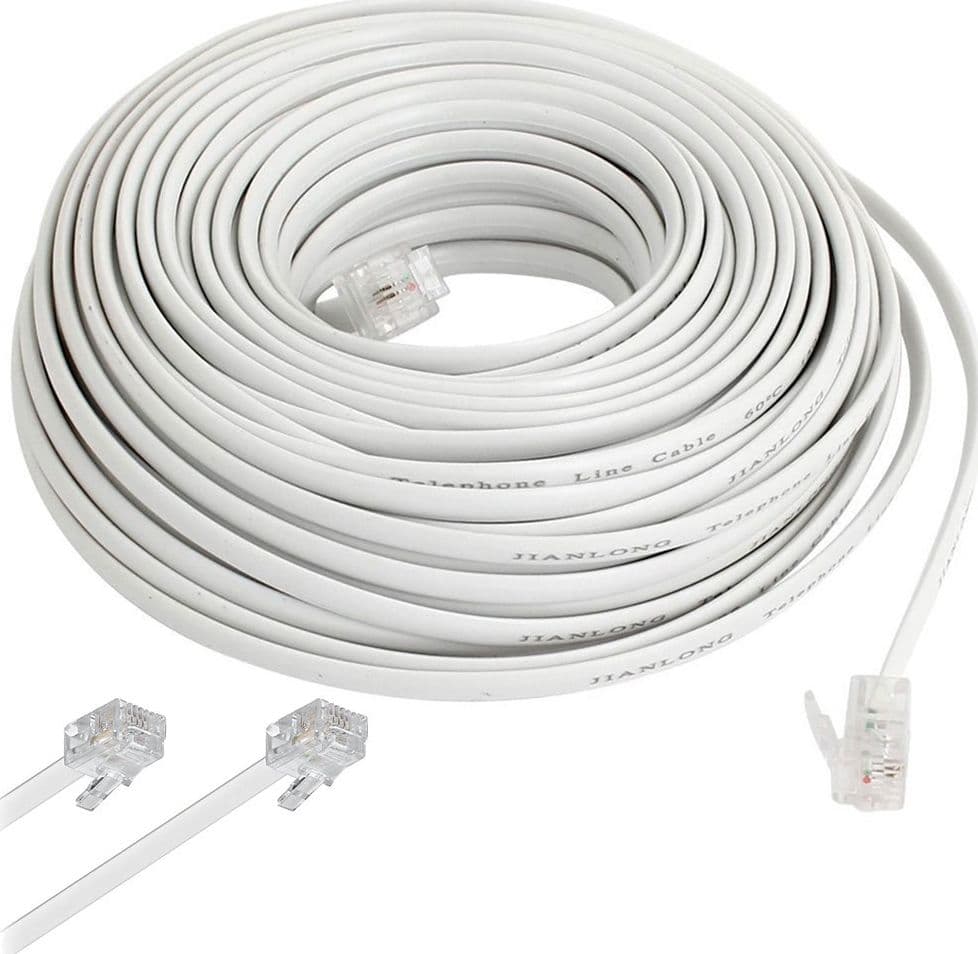 CAVO TELEFONICO MT 10 METRI 10 RJ11 MODULARE TELEFONO MODEM PLUG ADSL Elettronica/Telefonia fissa e accessori/Accessori/Cavi Trade Shop italia - Napoli, Commerciovirtuoso.it