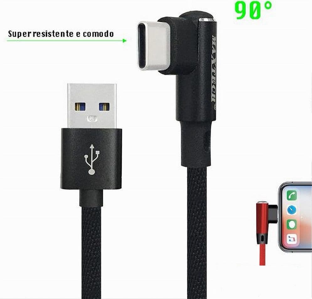 Cavo Type-c 90? Usb 2.1a Ricarica Dati Compatibile Con Huawei 1mt Maxtech F-tc013 Cavi Smartphone Trade Shop italia - Napoli, Commerciovirtuoso.it