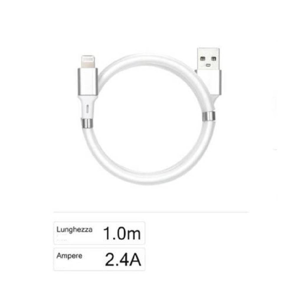 Cavo Usb Ricarica Trasferimento Dati A Lightning 2.4a 1mt Iphone Ipad F-ip028 Elettronica e telefonia > Telefonia Fissa e Mobile > Accessori Smartphone > Cavi Smartphone Trade Shop italia - Napoli, Commerciovirtuoso.it