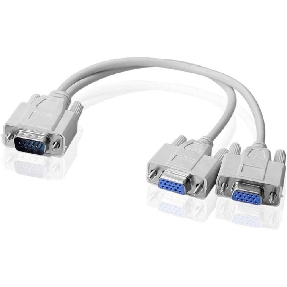 Cavo Vga Sdoppiatore Vga Maschio A 2 Vga Femmine Splitter Collegare Monitor Vga-ff Elettronica/Informatica/Accessori/Cavi e accessori/Cavi/Cavi VGA Trade Shop italia - Napoli, Commerciovirtuoso.it