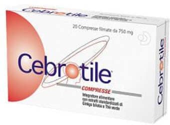 Cebrotile integrat 20cpr 750mg in Ginkgo biloba Clubfarma - Melilli, commercioVirtuoso.it
