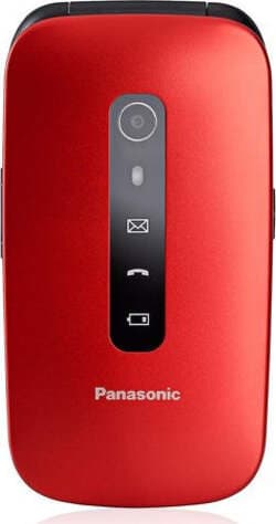 Cellulare-Panasonic-KX-TU550EXR-SENIOR-Red