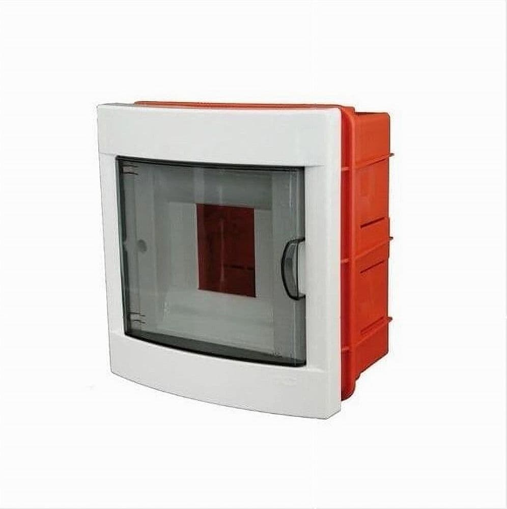 CENTRALINO DA INCASSO 4 MODULI CORNICE BIANCA PORTELLO FUMÈ 16X17X8CM IP40 FG14304 in Quadri elettrici Trade Shop italia - Napoli, commercioVirtuoso.it