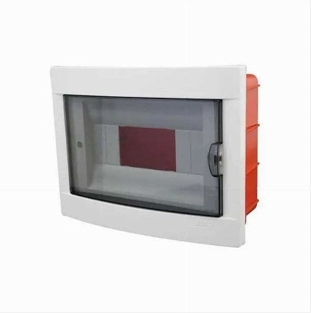CENTRALINO QUADRO ELETTRICO DA INCASSO PARETE 8 MODULI PORTELLO FUMÈ IP40 FG14308 in Quadri elettrici Trade Shop italia - Napoli, commercioVirtuoso.it