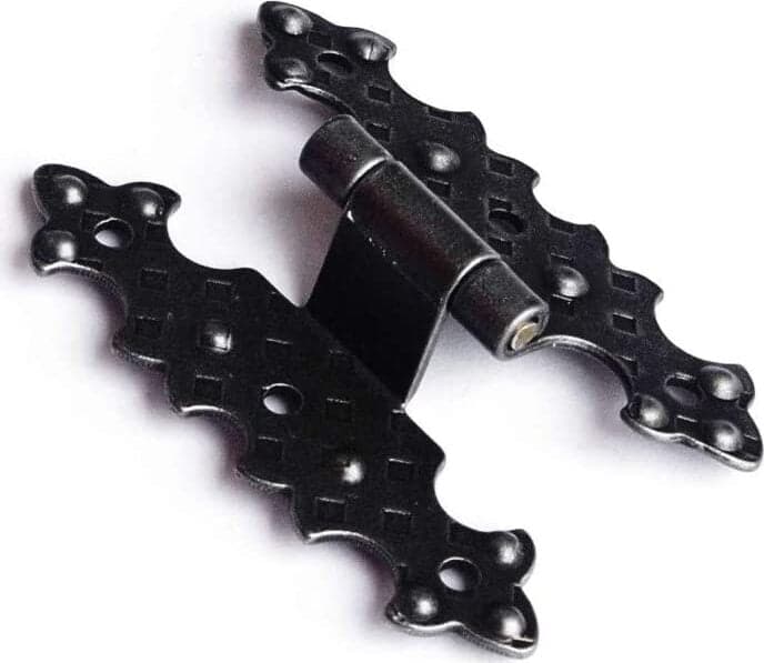 CERNIERA-MARTELLATA-A-COLLO-ALTO-12---55X92MM---ZINCATA-VERNICITA-COLORE-NERO