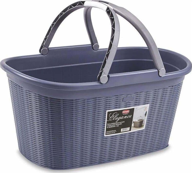 Cesta 58 x 38 x 29,5 cm Stefanplast 30208 35 L Elegance Blu Casa e cucina/Organizzazione interni/Contenitori ceste e cestini/Contenitori senza coperchio Scontolo.net - Potenza, Commerciovirtuoso.it