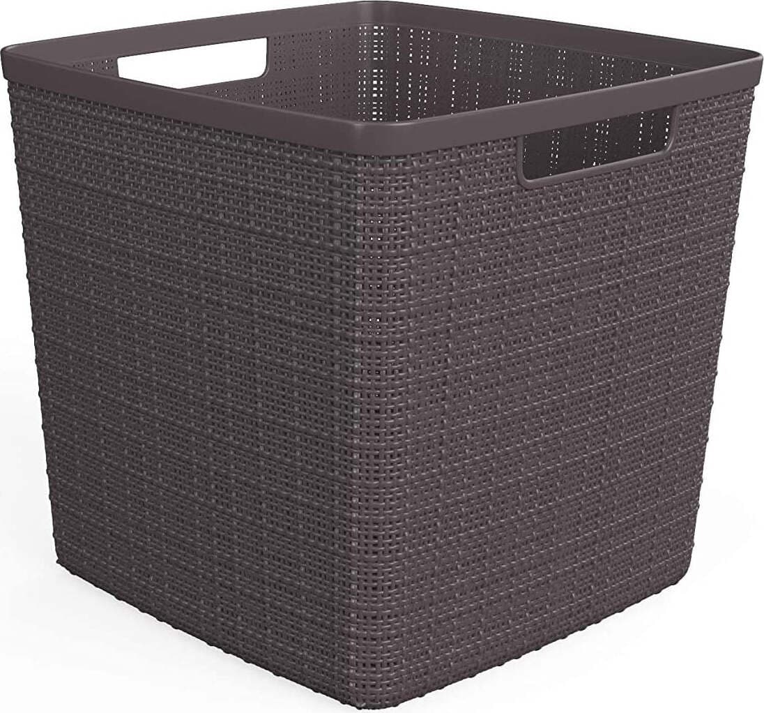 Cesta-Curver-K245709-JUTE-Cube-Marrone-17-L