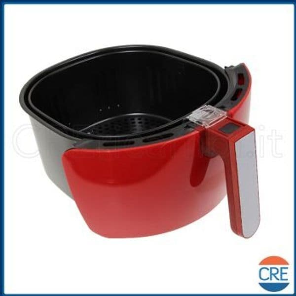Cestello-Contenitore-Rosso-per-Friggitrice-Air-Fryer-4618,-00C461801AR0