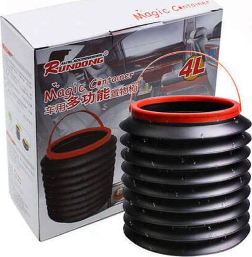 Cestino Contenitore Box Porta Oggetti Per Auto Capacit? 4 Lt Pieghevole Auto e Moto/Accessori per auto/Vani e contenitori/Borse per bagagliaio Trade Shop italia - Napoli, Commerciovirtuoso.it