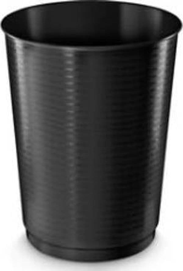 Cestino gettacarte alta capacitA' - 40lt - nero - diametro 380mm altezza 495mm - CEP Cancelleria e prodotti per ufficio/Archivio ufficio e accessori per scrivania/Accessori da scrivania e archiviazione/Cestini per la carta Eurocartuccia - Pavullo, Commerciovirtuoso.it