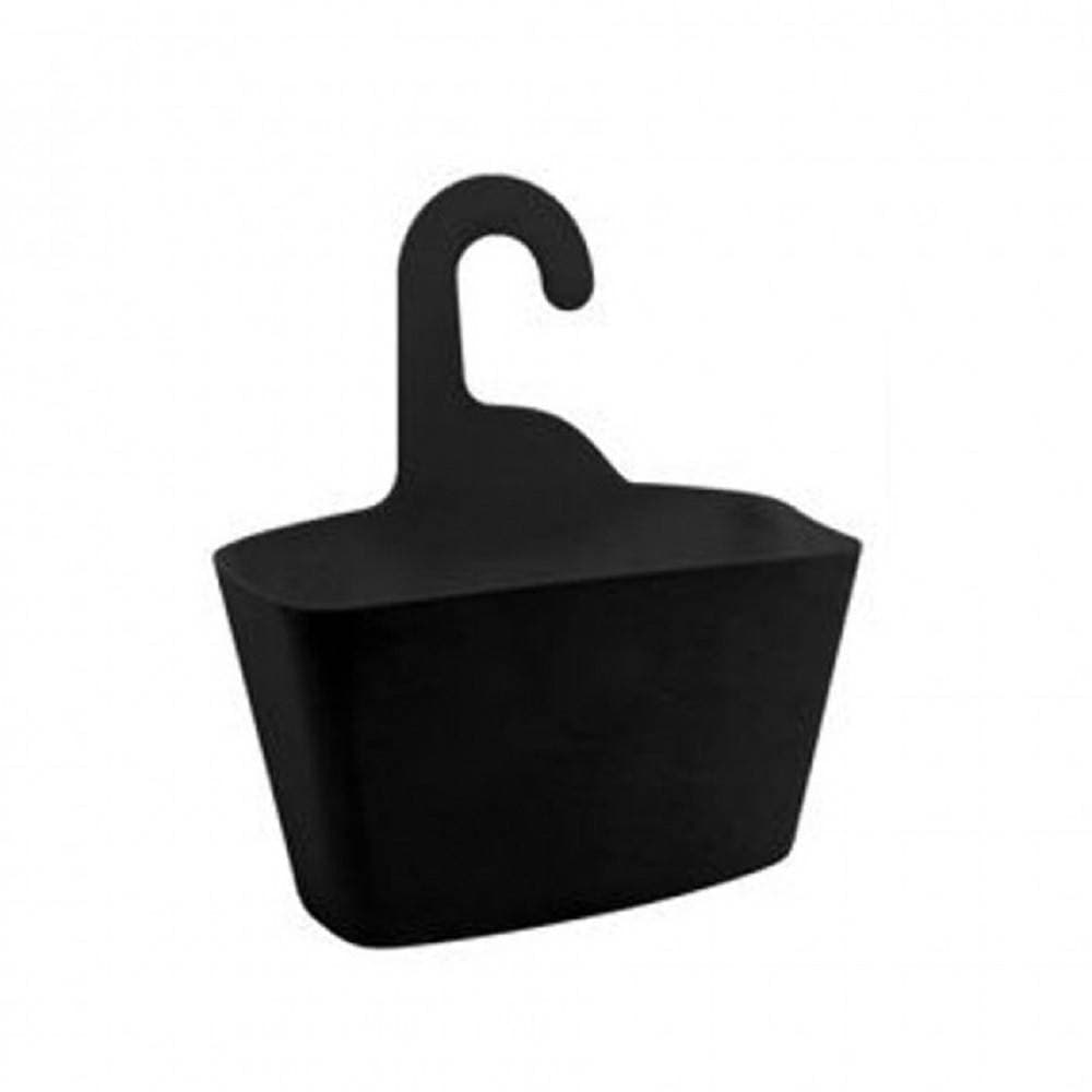 Cestino-Porta-Oggetti-Appendere-Organizer-Rettangolare-Impermeabile-Nero-69744