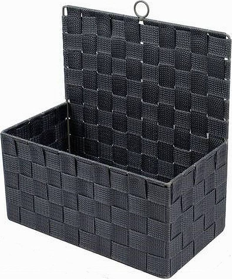 CESTINO PORTA OGGETTI CESTO TESSUTO GRIGIO SCURO ORGANIZER MULTIUSO CASA 79092 in Cestini da scaffale Trade Shop italia - Napoli, commercioVirtuoso.it