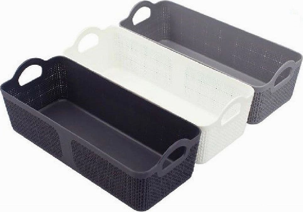 Cestino Porta Oggetti Organizer Rettangolare Cesto Portatutto Bagno Casa 79461 Casa, arredamento e bricolage > Arredamento > Portaoggetti Trade Shop italia - Napoli, Commerciovirtuoso.it
