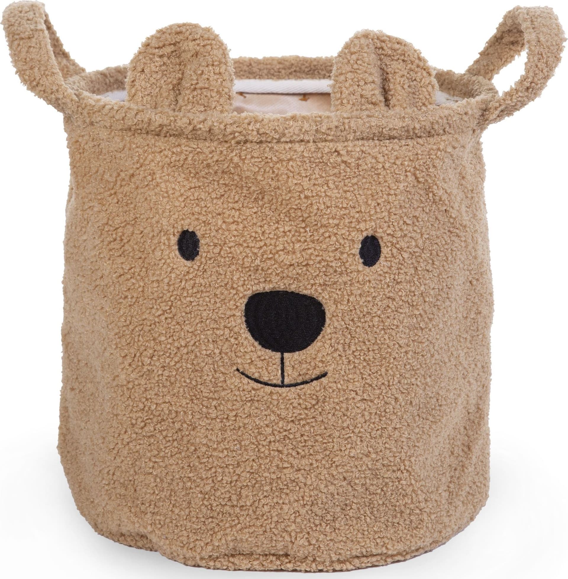 Cestino Portaoggetti Childhome Teddy Beige 30X30X30 CM Casa e cucina/Organizzazione interni/Organizzazione lavanderia/Ceste per la biancheria La Casa Del Bebè - Napoli, Commerciovirtuoso.it
