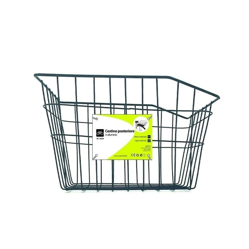 Cestino Portapacchi Posteriore In Alluminio Universale Bici Bicicletta Xc-2639 Sport e Tempo Libero > Ciclismo > Ricambi per Bici > Sport Trade Shop italia - Napoli, Commerciovirtuoso.it