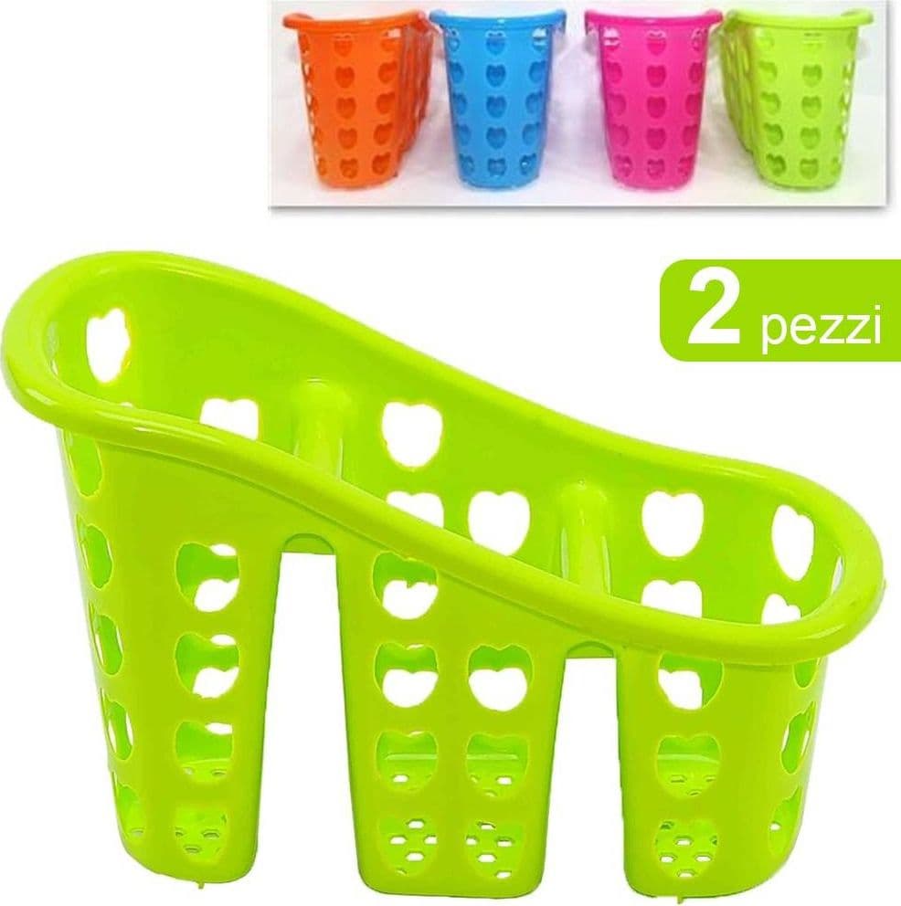 Cestino Scolaposate Scola Portaposate 3 Scomparti Cucina Plastica Colorato Cuori Casa e cucina/Grandi elettrodomestici/Lavastoviglie e scolapiatti/Scolapiatti Trade Shop italia - Napoli, Commerciovirtuoso.it