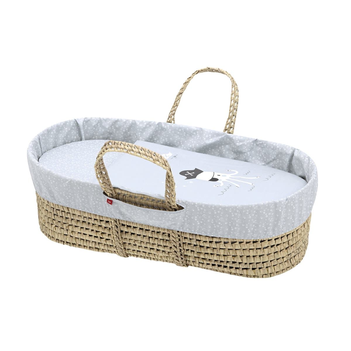 Cesto Di Mosê Une Be Ocean Grigio 39X80X25 Cm Casa e cucina/Arredamento/Cameretta bambini/Lettini per neonati e bambini/Culle/Culla da trasporto La Casa Del Bebè - Napoli, Commerciovirtuoso.it