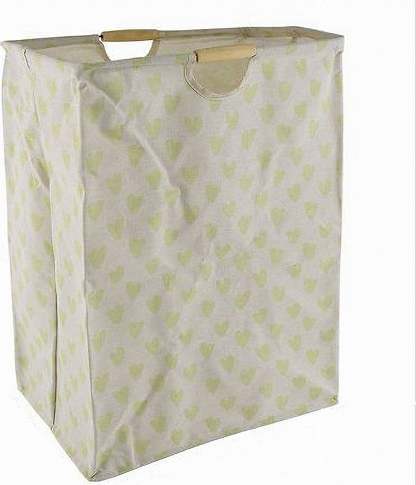 CESTO PORTA BIANCHERIA CUORI GIALLI CONTENITORE PANNI SPORCHI RICHIUDIBILE 10620 in Ceste per la biancheria Trade Shop italia - Napoli, commercioVirtuoso.it