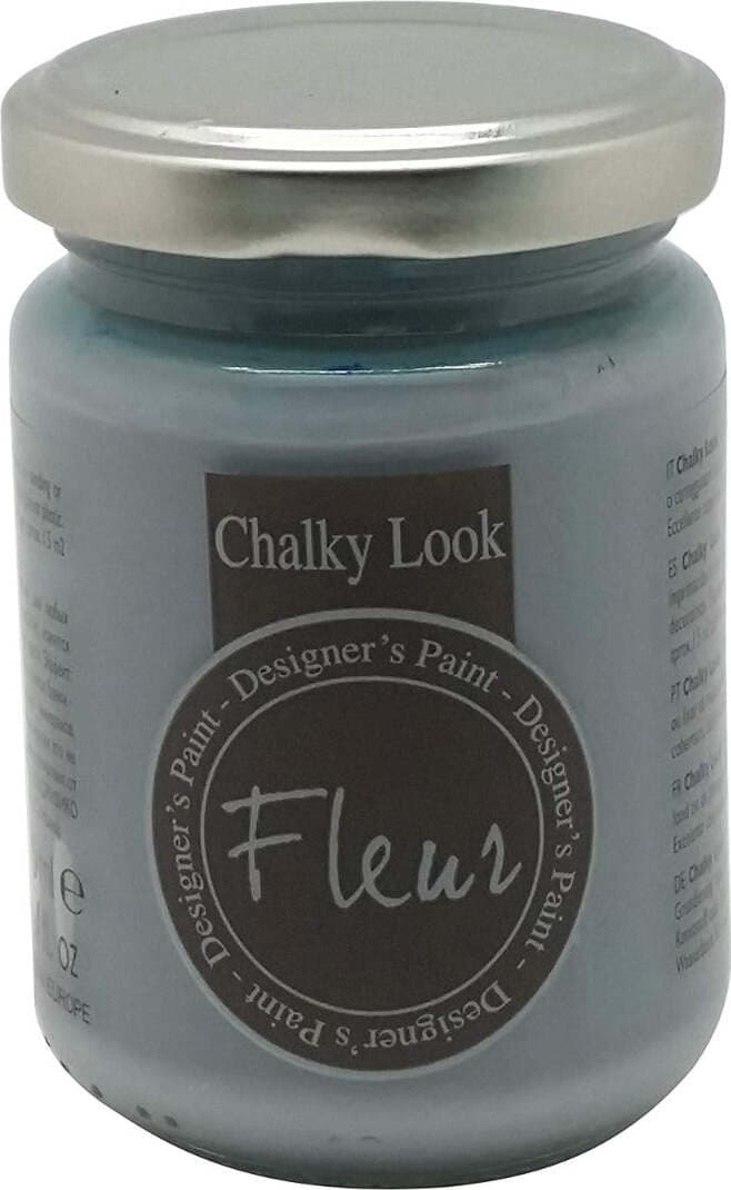 CHALKY-LOOK-FLEUR---DESIGNER'S-PAINT-COLORE-OPACO-HAMPTONS-BLUE-130ML