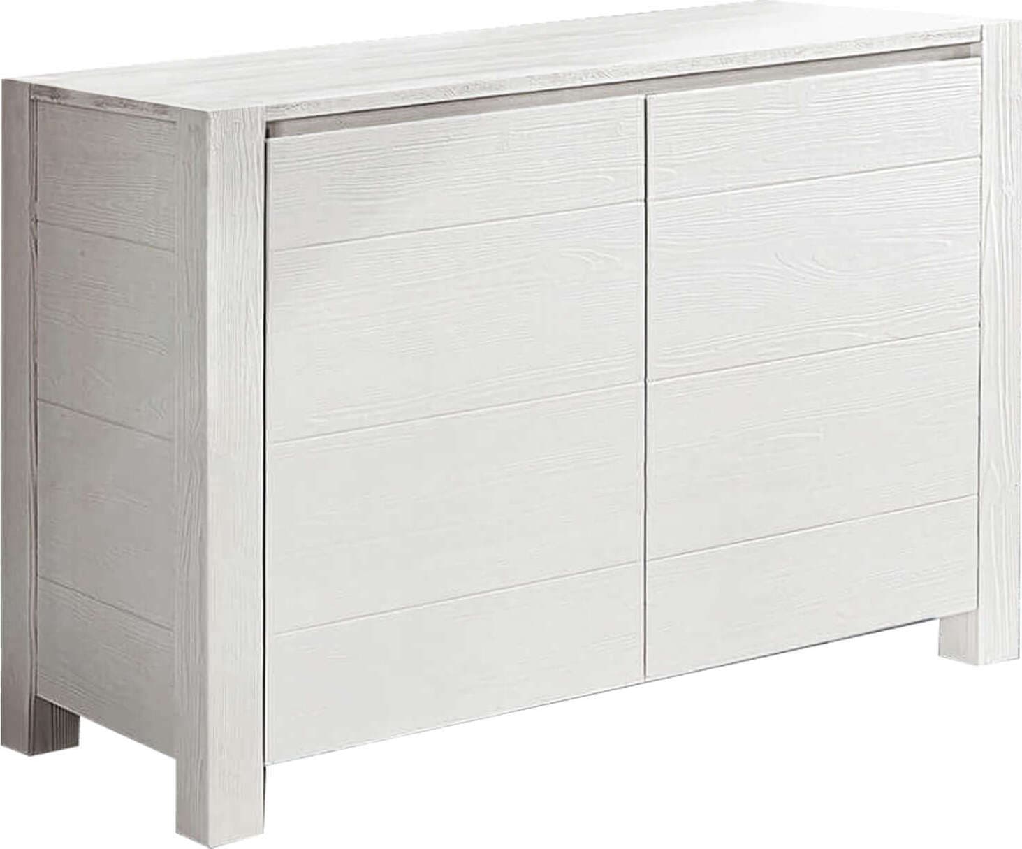 CHANEL---credenza-moderna-in-abete-spazzolato-125x50x84-Bianco-Milani-Home