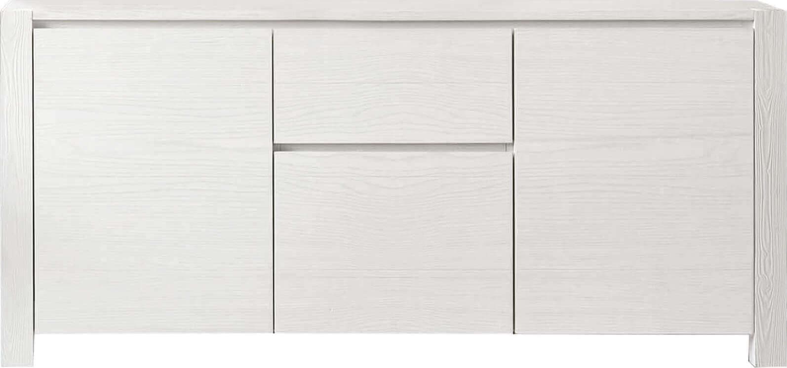 CHANTAL---credenza-moderna-in-abete-spazzolato-185x50x84-Bianco-Milani-Home