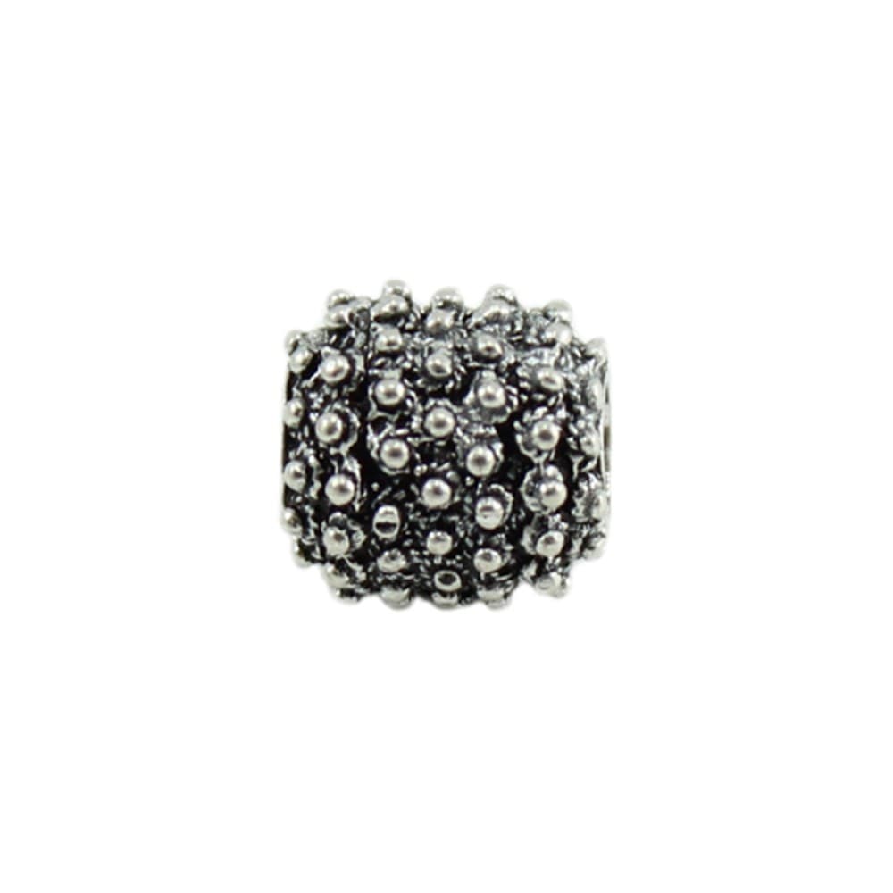 Charm mora filigranata in argento brunito per bracciale base Filu & Trama in Bead Charm Gioielleria Saba - Dolianova, commercioVirtuoso.it