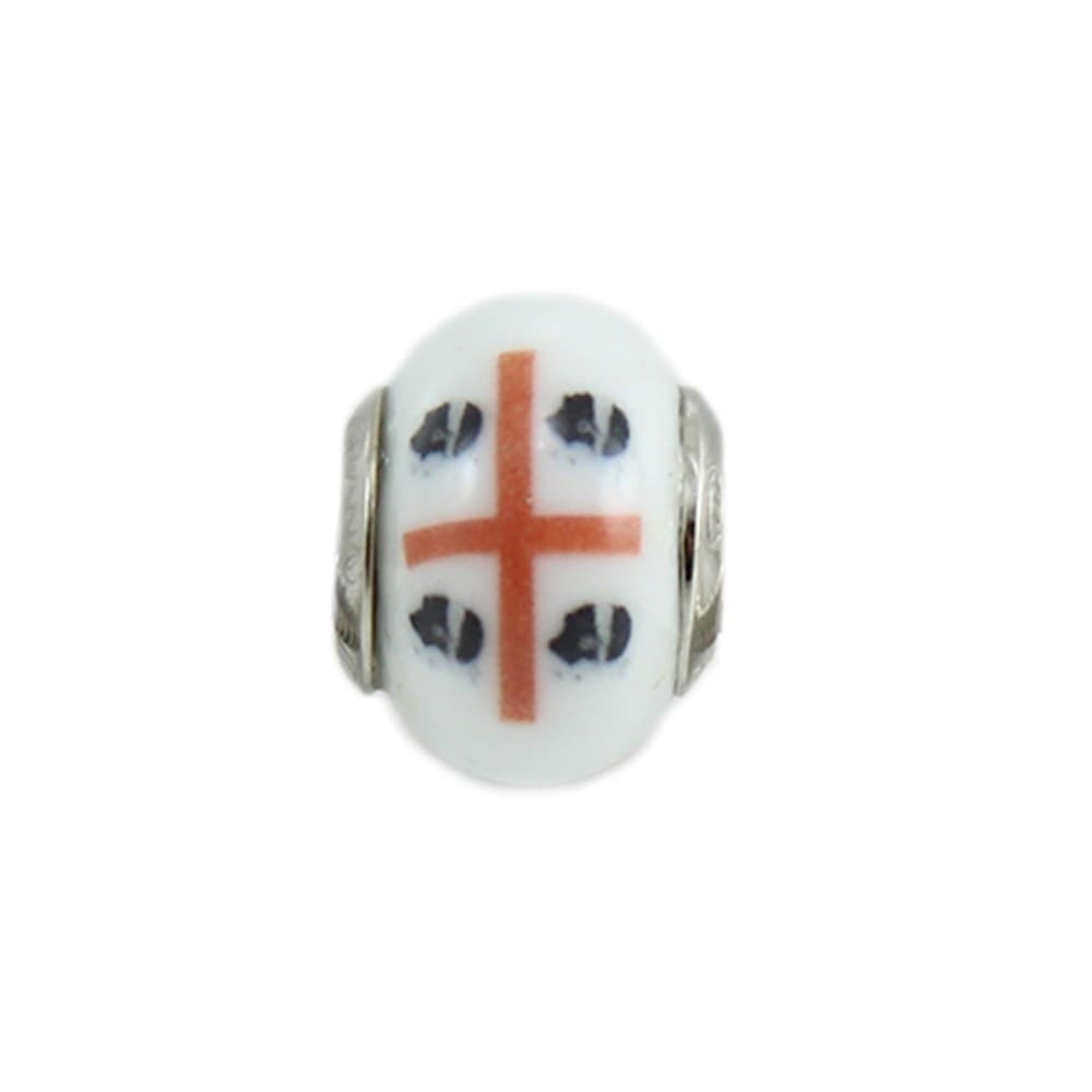 Charm quattro mori in argento per bracciale base Filu & Trama in Bead Charm Gioielleria Saba - Dolianova, commercioVirtuoso.it