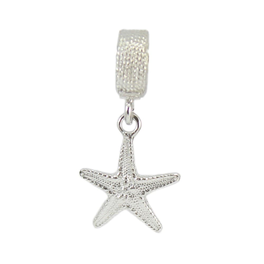 Charm stella marina in argento per bracciale base Filu & Trama in Bead Charm Gioielleria Saba - Dolianova, commercioVirtuoso.it