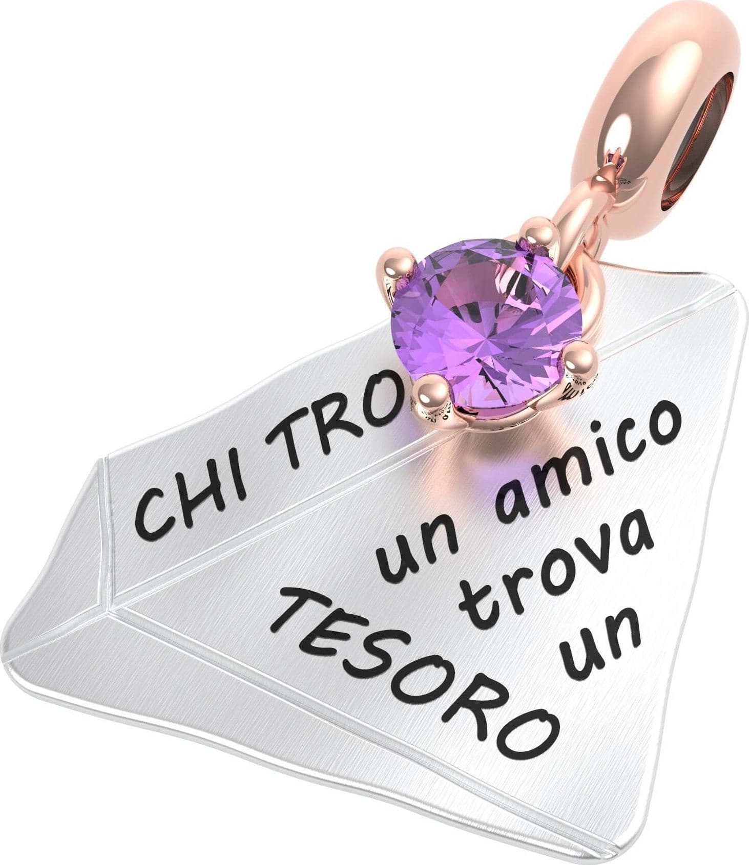 Charm Donna RERUM 25018 in Bead Charm Gioielleria Cameli - Monte Urano, commercioVirtuoso.it