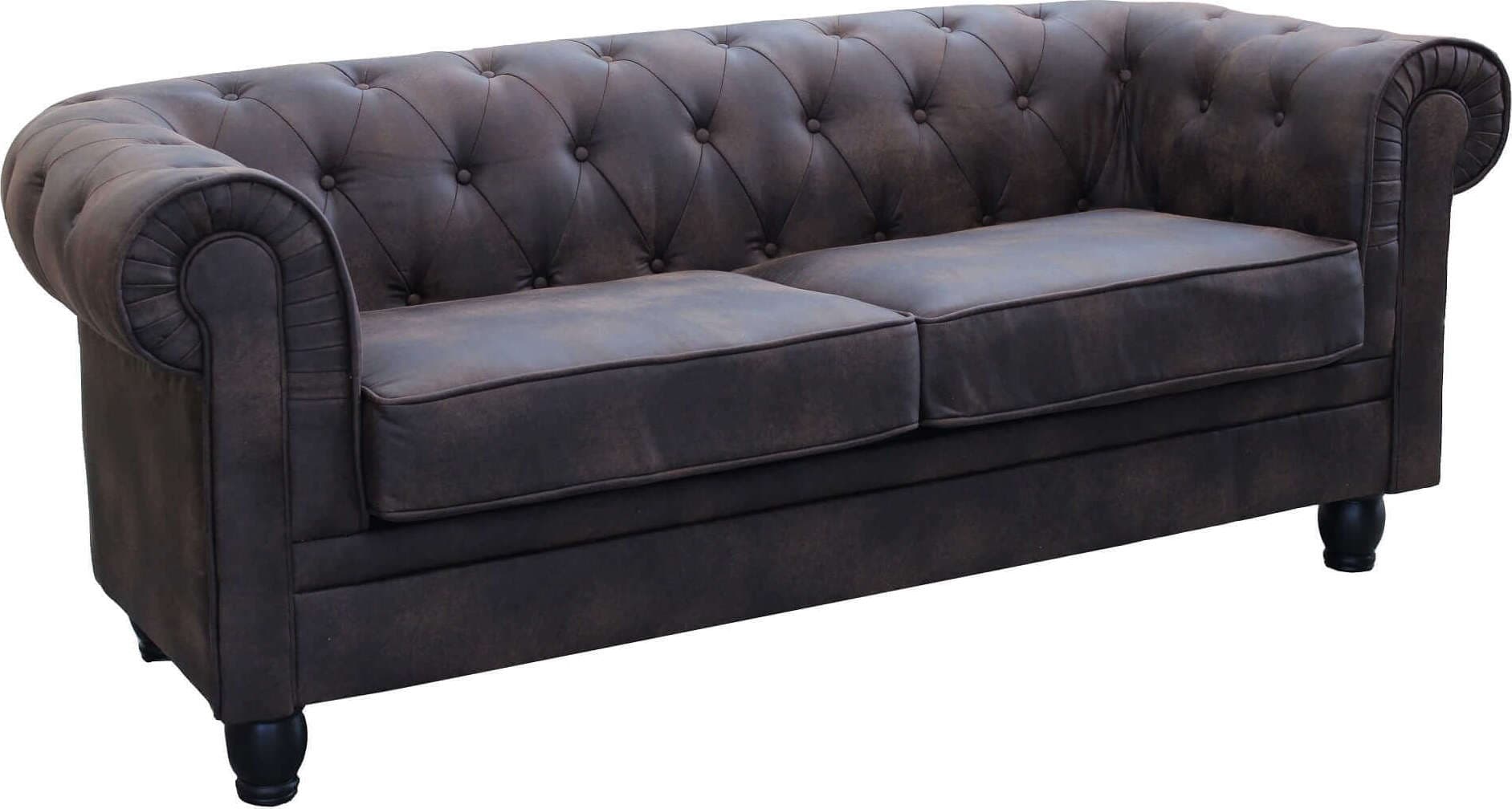 CHESTERFIELD---divano-vintage-in-ecopelle-3-posti-cm-197x74x82-h-Marrone-Milani-Home