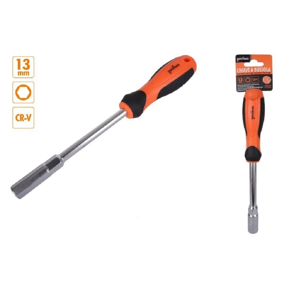 Chiave A Bussola Esagonale 13mm Cacciavite Cr-v Con Impugnatura Ergonomica 94869 Fai da te/Utensili elettrici e a mano/Utensili a mano/Chiavi e chiavi inglesi/Chiavi a bussola Trade Shop italia - Napoli, Commerciovirtuoso.it