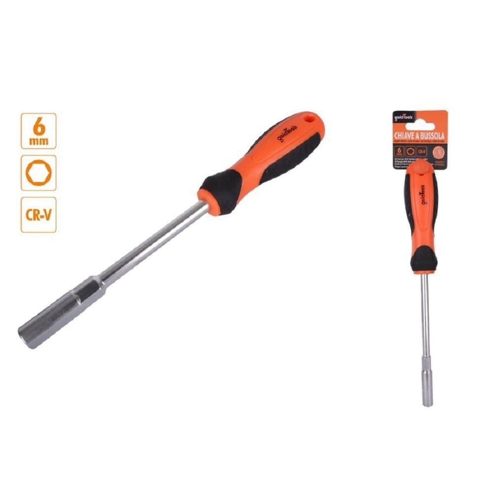 Chiave A Bussola Esagonale 6 Mm Cacciavite Cr-v Con Impugnatura Ergonomica 94863 Fai da te/Utensili elettrici e a mano/Utensili a mano/Chiavi e chiavi inglesi/Chiavi a bussola Trade Shop italia - Napoli, Commerciovirtuoso.it