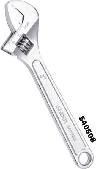 Chiave a rullino 250 mm in acciaio inox in Chiavi a rullino BagnoClic.it - Pregnana Milanese, commercioVirtuoso.it