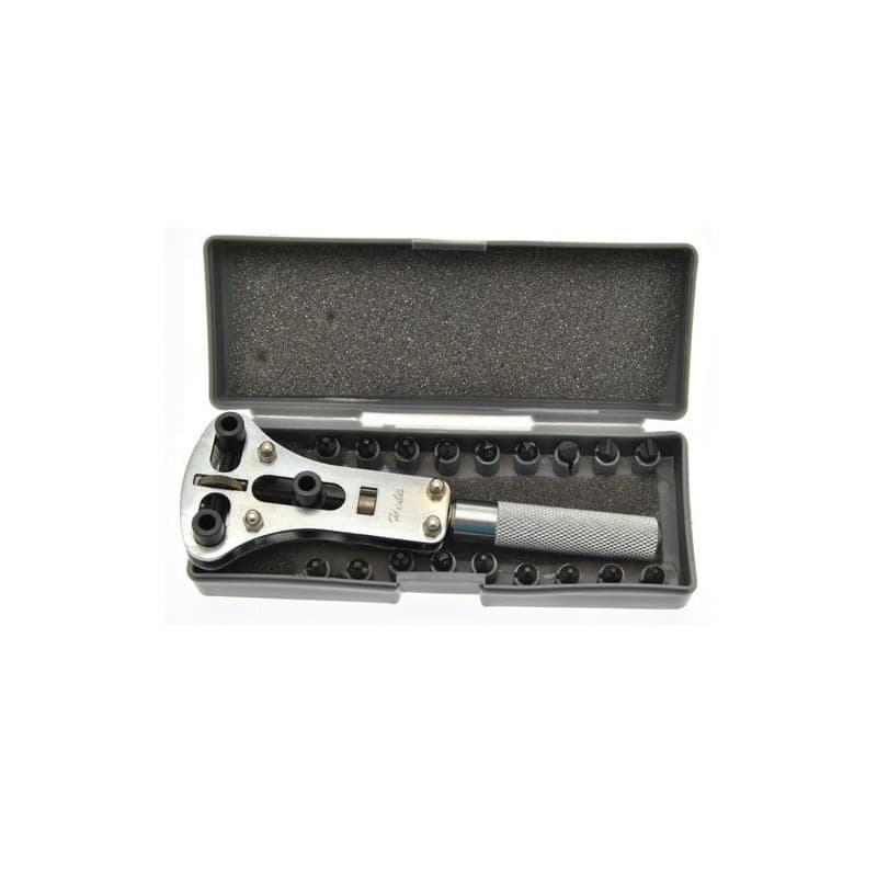 CHIAVE APRICASSA UNIVERSALE APRI CASSA CASSE OROLOGI RIPARA OROLOGIO CON 18 PUNTE DIVERSE Moda/Accessori per gioielli orologi e scarpe/Accessori per orologi/Strumenti e kit di riparazione Trade Shop italia - Napoli, Commerciovirtuoso.it